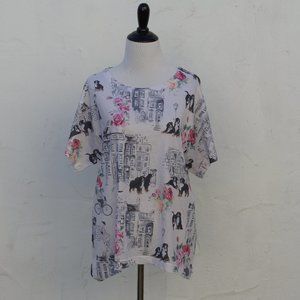Dog and Rose T-Shirt